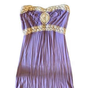 Strapless Floor Length Dress